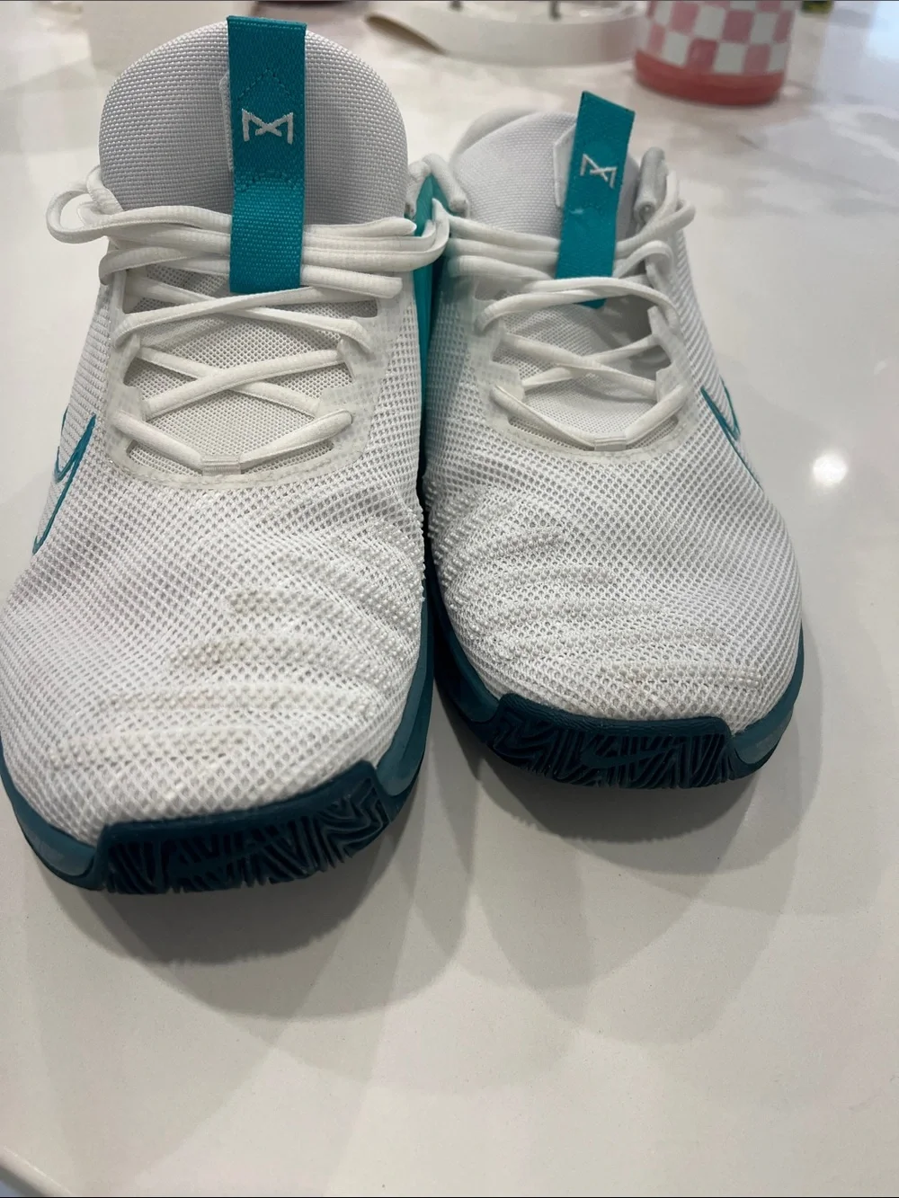 Nike metcon White & Teal Men's Training Sneakers